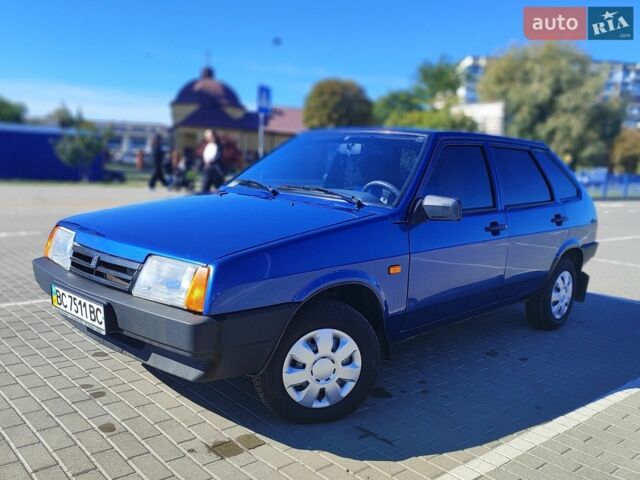 Синий ВАЗ 2109, объемом двигателя 1.6 л и пробегом 35 тыс. км за 3400 $, фото 1 на Automoto.ua