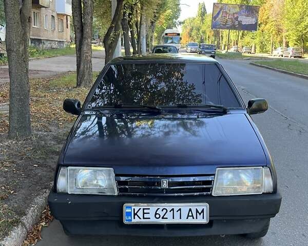 Синий ВАЗ 2109, объемом двигателя 1.6 л и пробегом 385 тыс. км за 1500 $, фото 1 на Automoto.ua