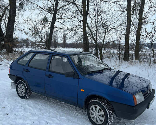 Синий ВАЗ 2109, объемом двигателя 1.6 л и пробегом 123 тыс. км за 2100 $, фото 1 на Automoto.ua
