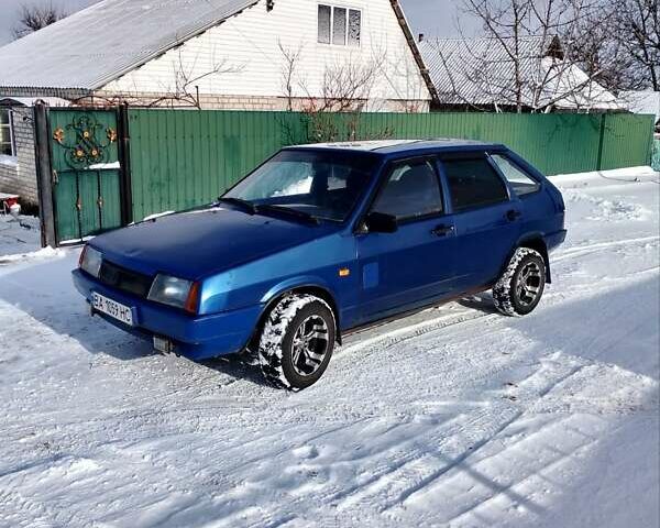 Синий ВАЗ 2109, объемом двигателя 1.6 л и пробегом 206 тыс. км за 1650 $, фото 1 на Automoto.ua