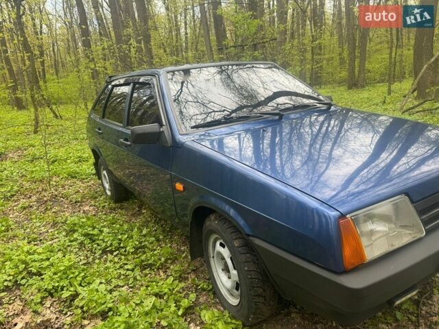 Синий ВАЗ 2109, объемом двигателя 1.6 л и пробегом 128 тыс. км за 1700 $, фото 1 на Automoto.ua