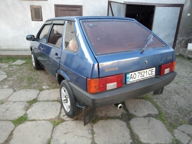 Синий ВАЗ 2109, объемом двигателя 1.6 л и пробегом 160 тыс. км за 1450 $, фото 1 на Automoto.ua