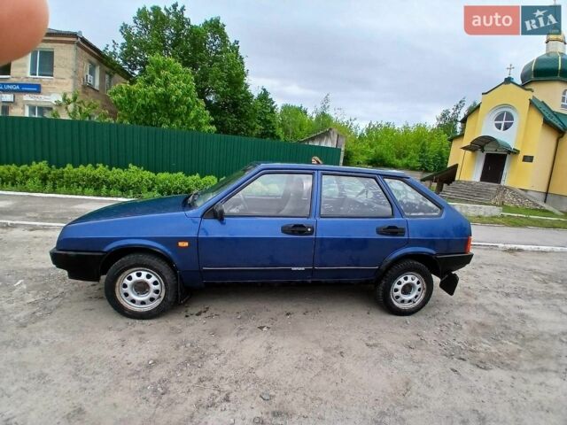 Синій ВАЗ 2109, об'ємом двигуна 1.6 л та пробігом 209 тис. км за 1050 $, фото 1 на Automoto.ua