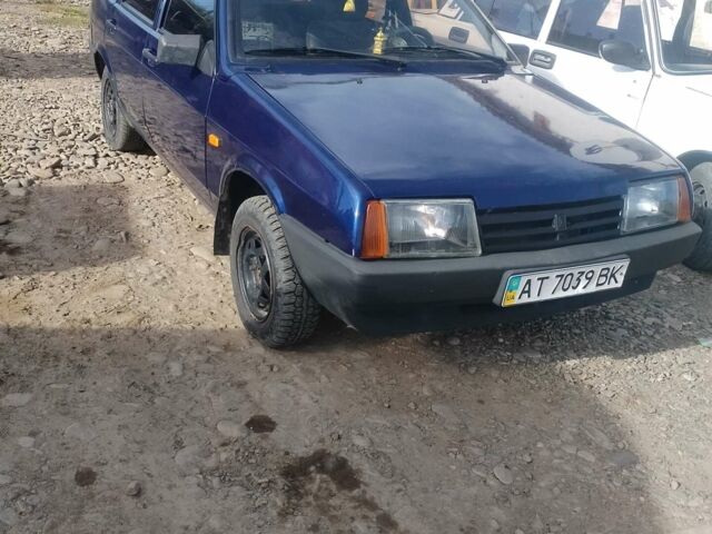 Синій ВАЗ 2109, об'ємом двигуна 1.6 л та пробігом 385 тис. км за 1600 $, фото 1 на Automoto.ua