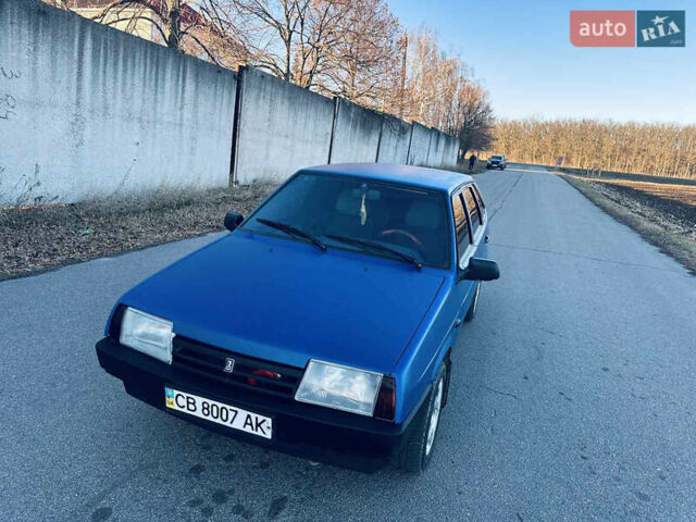 Синий ВАЗ 2109, объемом двигателя 1.6 л и пробегом 281 тыс. км за 1850 $, фото 1 на Automoto.ua