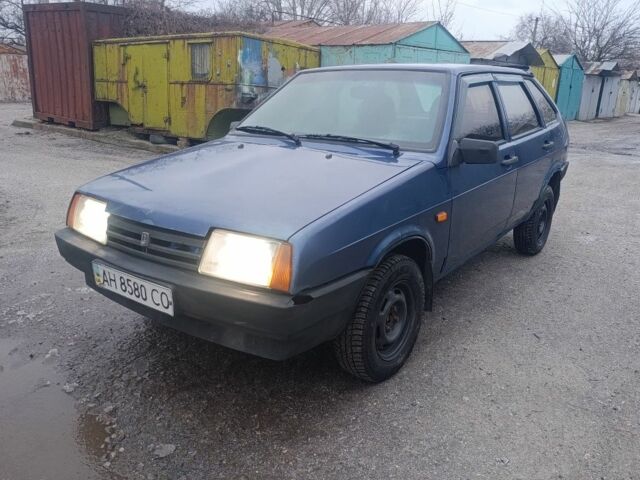 Синий ВАЗ 2109, объемом двигателя 0 л и пробегом 500 тыс. км за 900 $, фото 1 на Automoto.ua