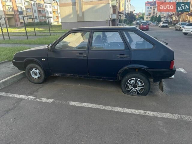 Синий ВАЗ 2109, объемом двигателя 1.6 л и пробегом 380 тыс. км за 490 $, фото 1 на Automoto.ua