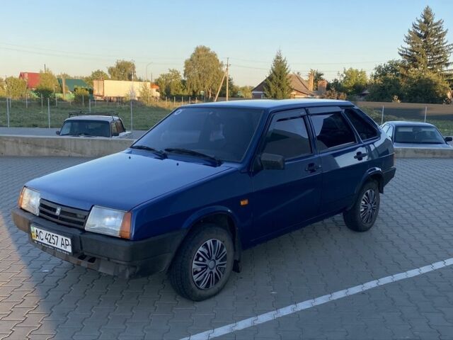 Синій ВАЗ 2109, об'ємом двигуна 1.6 л та пробігом 80 тис. км за 2512 $, фото 1 на Automoto.ua