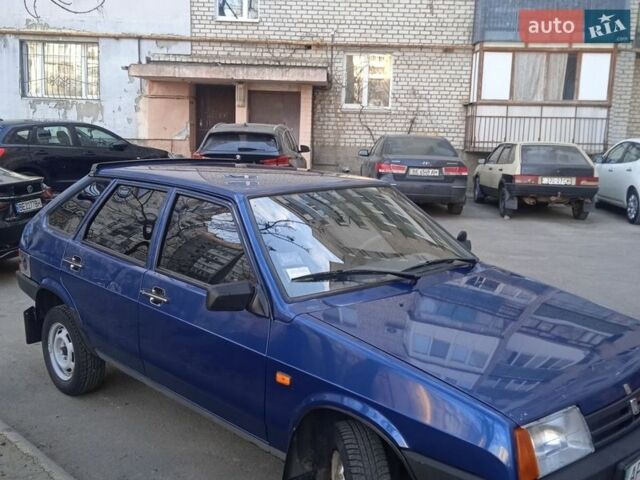 Синий ВАЗ 2109, объемом двигателя 1.6 л и пробегом 57 тыс. км за 2500 $, фото 1 на Automoto.ua