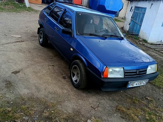 Синій ВАЗ 2109, об'ємом двигуна 1.6 л та пробігом 230 тис. км за 1500 $, фото 1 на Automoto.ua