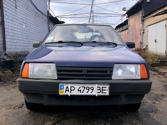 Синий ВАЗ 2109, объемом двигателя 1.6 л и пробегом 160 тыс. км за 1200 $, фото 1 на Automoto.ua
