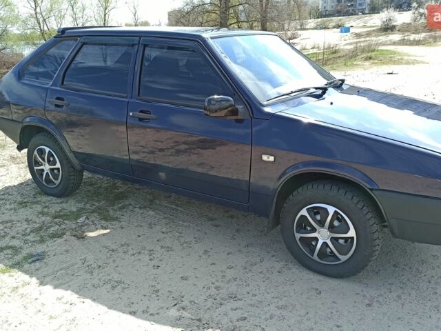 Синий ВАЗ 2109, объемом двигателя 1.6 л и пробегом 73 тыс. км за 2300 $, фото 1 на Automoto.ua