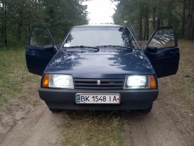 Синий ВАЗ 2109, объемом двигателя 1.6 л и пробегом 81 тыс. км за 1750 $, фото 1 на Automoto.ua