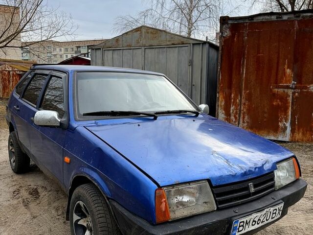 Синий ВАЗ 2109, объемом двигателя 1.6 л и пробегом 235 тыс. км за 1200 $, фото 1 на Automoto.ua