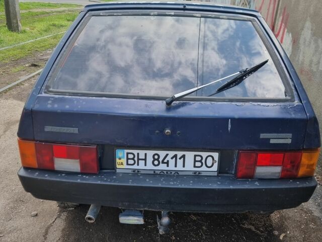 Синий ВАЗ 2109, объемом двигателя 1 л и пробегом 999 тыс. км за 229 $, фото 1 на Automoto.ua