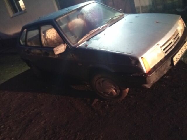 Синий ВАЗ 2109, объемом двигателя 0 л и пробегом 12 тыс. км за 500 $, фото 1 на Automoto.ua