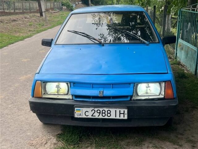 Синий ВАЗ 2109, объемом двигателя 1.5 л и пробегом 300 тыс. км за 337 $, фото 1 на Automoto.ua