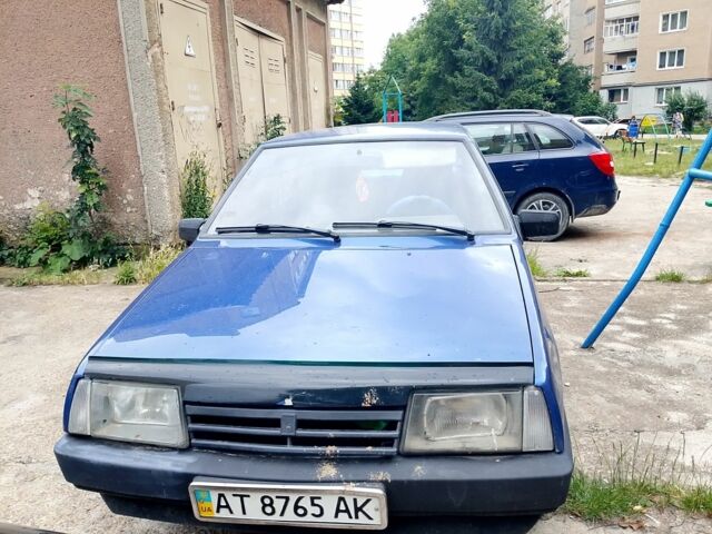 Синій ВАЗ 2109, об'ємом двигуна 1.5 л та пробігом 15 тис. км за 850 $, фото 1 на Automoto.ua