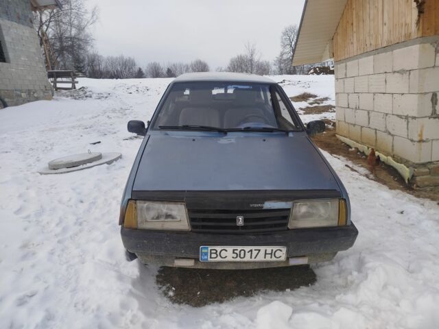 Синий ВАЗ 2109, объемом двигателя 0 л и пробегом 1000 тыс. км за 550 $, фото 1 на Automoto.ua