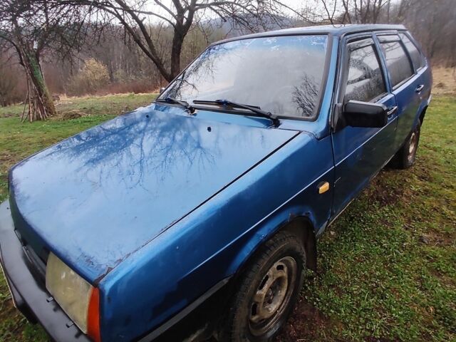 Синий ВАЗ 2109, объемом двигателя 1.5 л и пробегом 2 тыс. км за 204 $, фото 1 на Automoto.ua