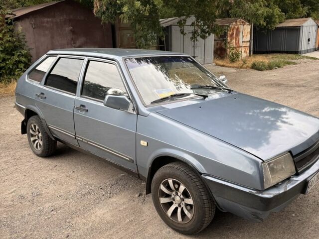 Синий ВАЗ 2109, объемом двигателя 1.5 л и пробегом 95 тыс. км за 900 $, фото 1 на Automoto.ua