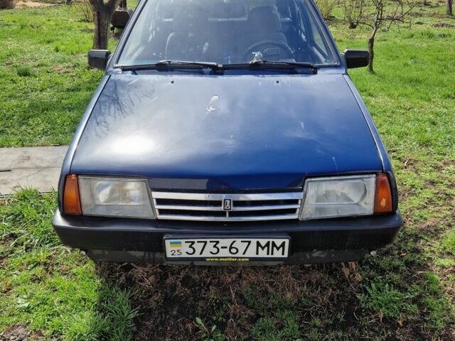 Синій ВАЗ 2109, об'ємом двигуна 1.5 л та пробігом 199 тис. км за 1037 $, фото 1 на Automoto.ua