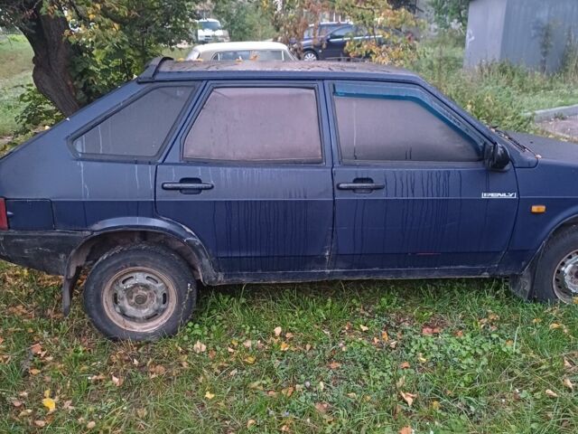 Синий ВАЗ 2109, объемом двигателя 1.3 л и пробегом 200 тыс. км за 826 $, фото 1 на Automoto.ua