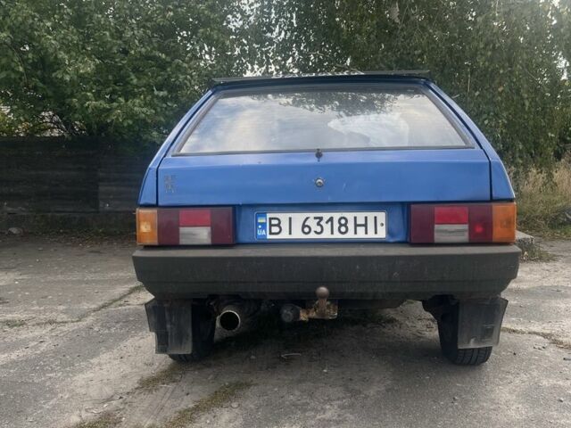 Синий ВАЗ 2109, объемом двигателя 1.5 л и пробегом 110 тыс. км за 854 $, фото 1 на Automoto.ua