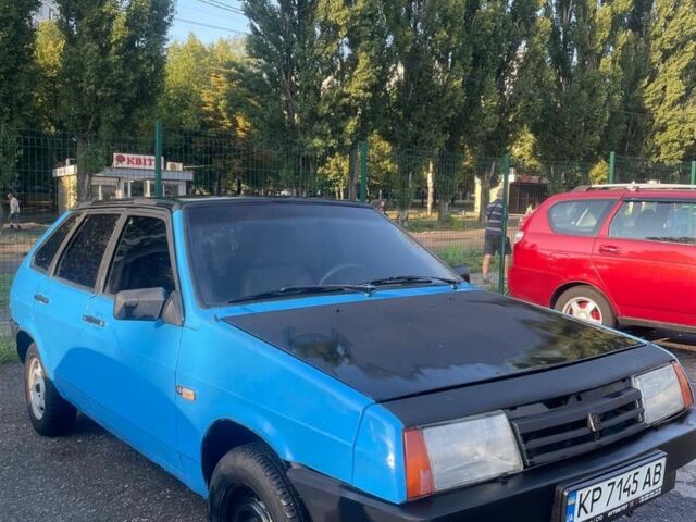 Синій ВАЗ 2109, об'ємом двигуна 1.3 л та пробігом 87 тис. км за 897 $, фото 1 на Automoto.ua