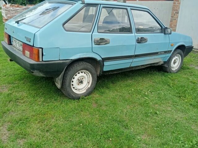 Синій ВАЗ 2109, об'ємом двигуна 0 л та пробігом 100 тис. км за 600 $, фото 1 на Automoto.ua