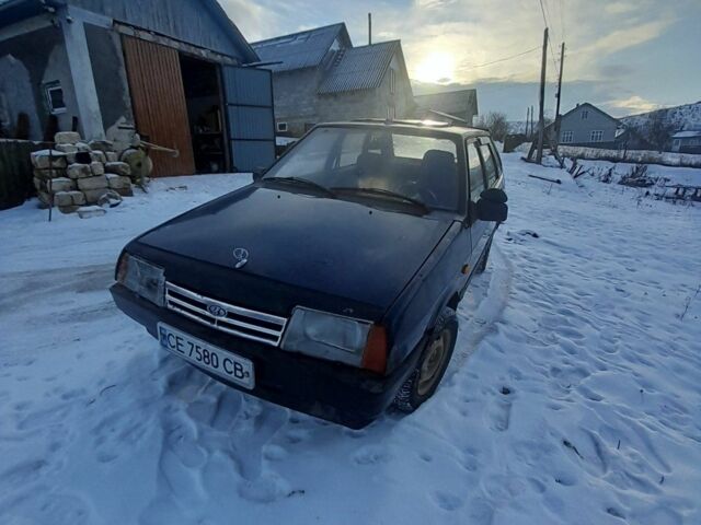 Синий ВАЗ 2109, объемом двигателя 0 л и пробегом 1 тыс. км за 1000 $, фото 1 на Automoto.ua