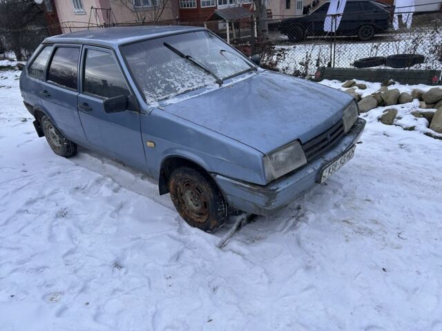 Синий ВАЗ 2109, объемом двигателя 1.5 л и пробегом 75 тыс. км за 850 $, фото 1 на Automoto.ua