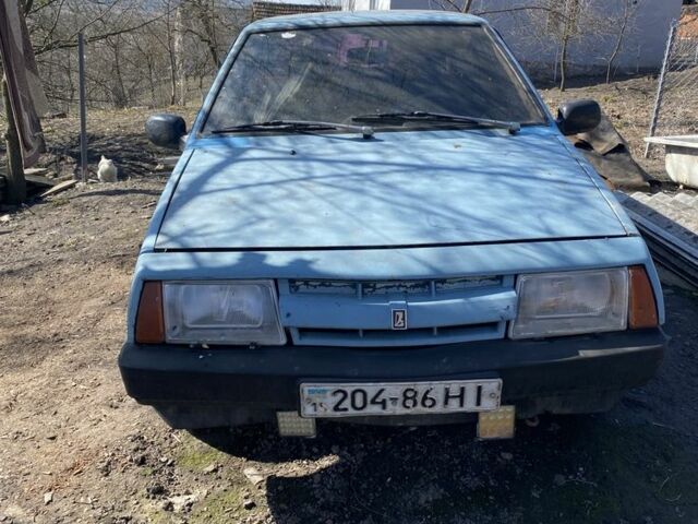 Синий ВАЗ 2109, объемом двигателя 1.5 л и пробегом 20 тыс. км за 650 $, фото 1 на Automoto.ua