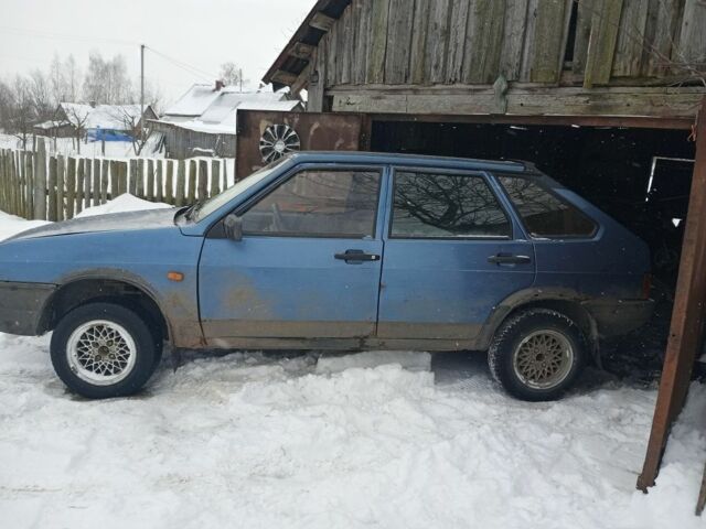 Синій ВАЗ 2109, об'ємом двигуна 1.5 л та пробігом 350 тис. км за 650 $, фото 1 на Automoto.ua