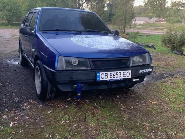 Синий ВАЗ 2109, объемом двигателя 1.5 л и пробегом 450 тыс. км за 1700 $, фото 1 на Automoto.ua