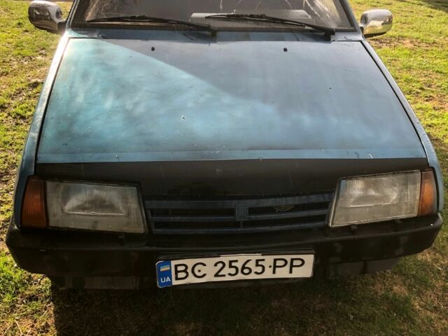 Синій ВАЗ 2109, об'ємом двигуна 1.5 л та пробігом 270 тис. км за 550 $, фото 1 на Automoto.ua