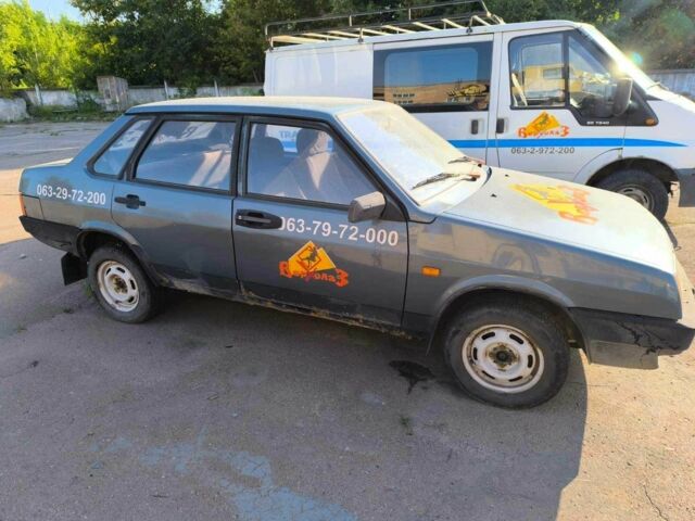 Синий ВАЗ 2109, объемом двигателя 1.5 л и пробегом 160 тыс. км за 2000 $, фото 1 на Automoto.ua