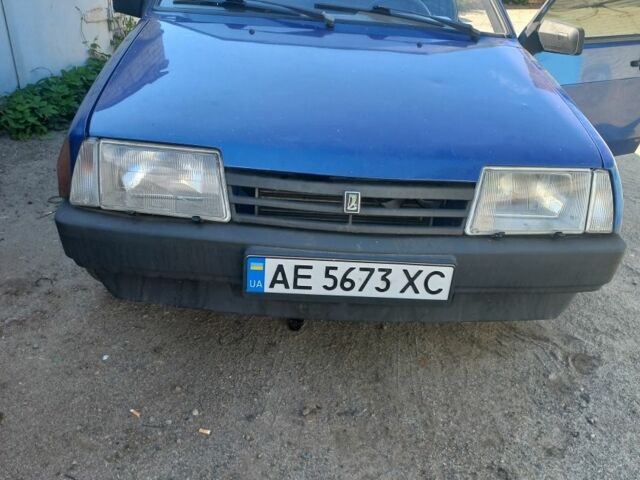 Синий ВАЗ 2109, объемом двигателя 1.5 л и пробегом 230 тыс. км за 1800 $, фото 1 на Automoto.ua