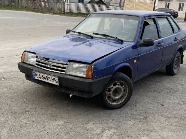 Синий ВАЗ 2109, объемом двигателя 1.5 л и пробегом 500 тыс. км за 550 $, фото 1 на Automoto.ua