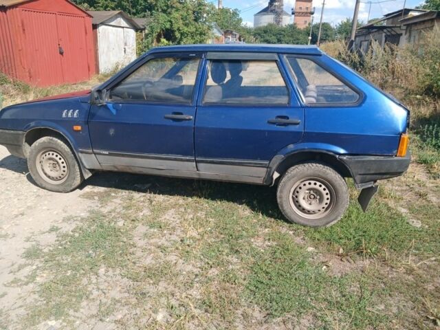 Синій ВАЗ 2109, об'ємом двигуна 1.5 л та пробігом 250 тис. км за 750 $, фото 1 на Automoto.ua