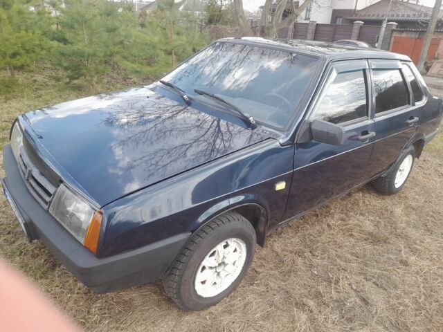 Синий ВАЗ 2109, объемом двигателя 1.5 л и пробегом 105 тыс. км за 1690 $, фото 1 на Automoto.ua