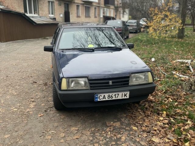 Синий ВАЗ 2109, объемом двигателя 1.5 л и пробегом 389 тыс. км за 750 $, фото 1 на Automoto.ua