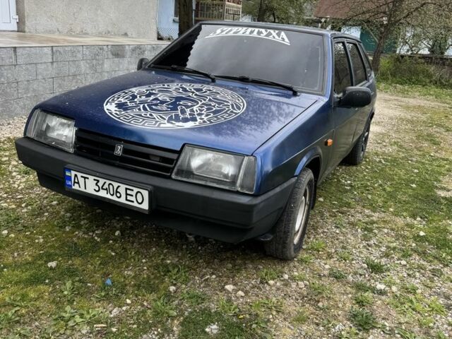 Синій ВАЗ 2109, об'ємом двигуна 1.5 л та пробігом 190 тис. км за 1553 $, фото 1 на Automoto.ua