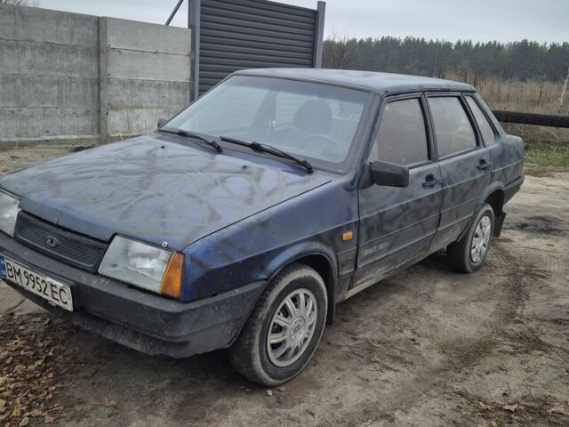 Синій ВАЗ 2109, об'ємом двигуна 1.6 л та пробігом 280 тис. км за 1000 $, фото 1 на Automoto.ua