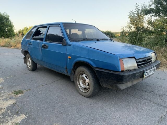 Синій ВАЗ 2109, об'ємом двигуна 1.1 л та пробігом 258 тис. км за 382 $, фото 1 на Automoto.ua