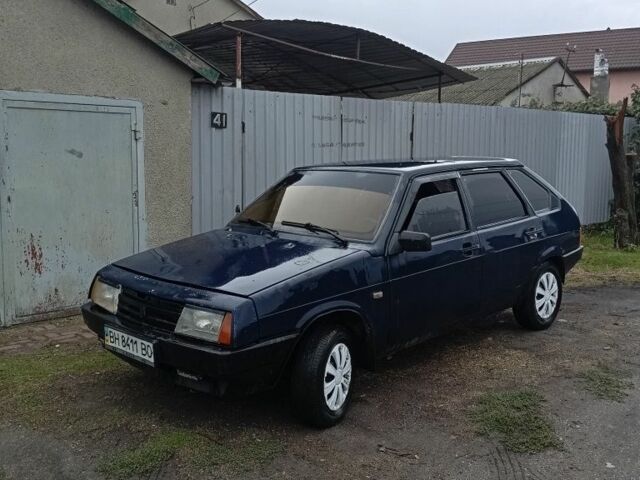 Синий ВАЗ 2109, объемом двигателя 3 л и пробегом 54 тыс. км за 550 $, фото 1 на Automoto.ua