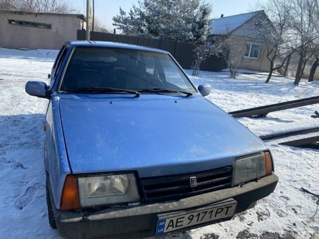 Синий ВАЗ 2109, объемом двигателя 1.3 л и пробегом 79 тыс. км за 1065 $, фото 1 на Automoto.ua