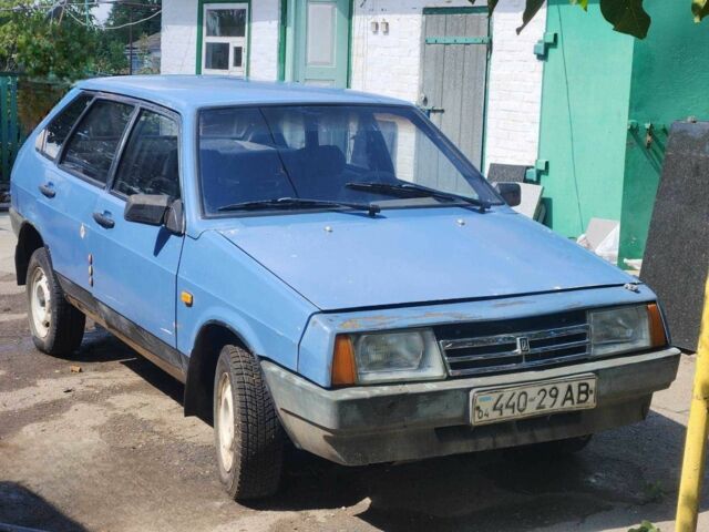 Синий ВАЗ 2109, объемом двигателя 1.3 л и пробегом 1 тыс. км за 703 $, фото 1 на Automoto.ua
