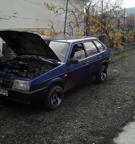 Синій ВАЗ 2109, об'ємом двигуна 1.3 л та пробігом 150 тис. км за 1100 $, фото 1 на Automoto.ua