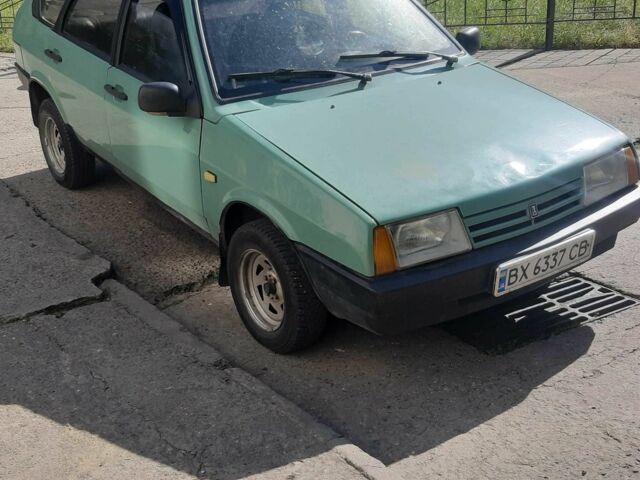 Зелений ВАЗ 2109, об'ємом двигуна 1.5 л та пробігом 175 тис. км за 841 $, фото 1 на Automoto.ua